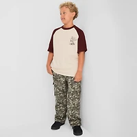 Thereabouts Little & Big Kid Boys Crew Neck Short Sleeve Oversized Graphic T-Shirt