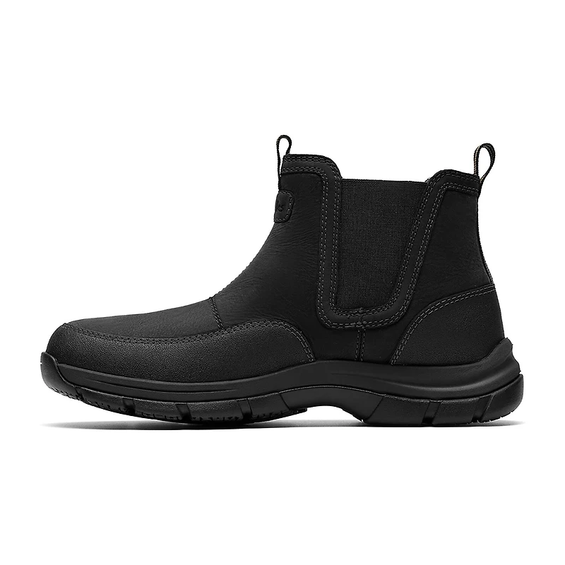 Clarks Mens Walpath Easy Flat Heel Chelsea Boots