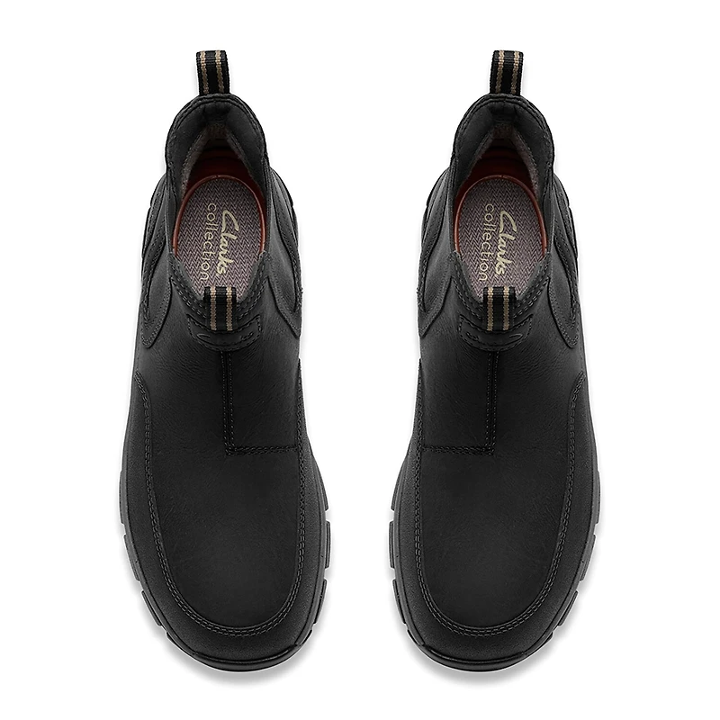 Clarks Mens Walpath Easy Flat Heel Chelsea Boots