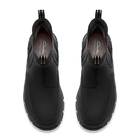 Clarks Mens Walpath Easy Flat Heel Chelsea Boots