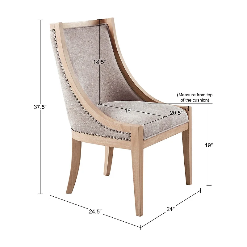 Martha Stewart Elmcrest Upholstered Dining Chair