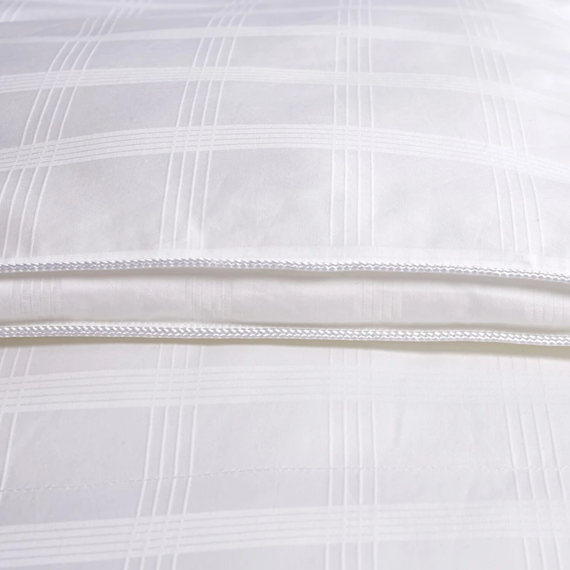 Blue Ridge Home Fashions 600 Thread Count Windowpane Duraloft Down Alternative Comforter