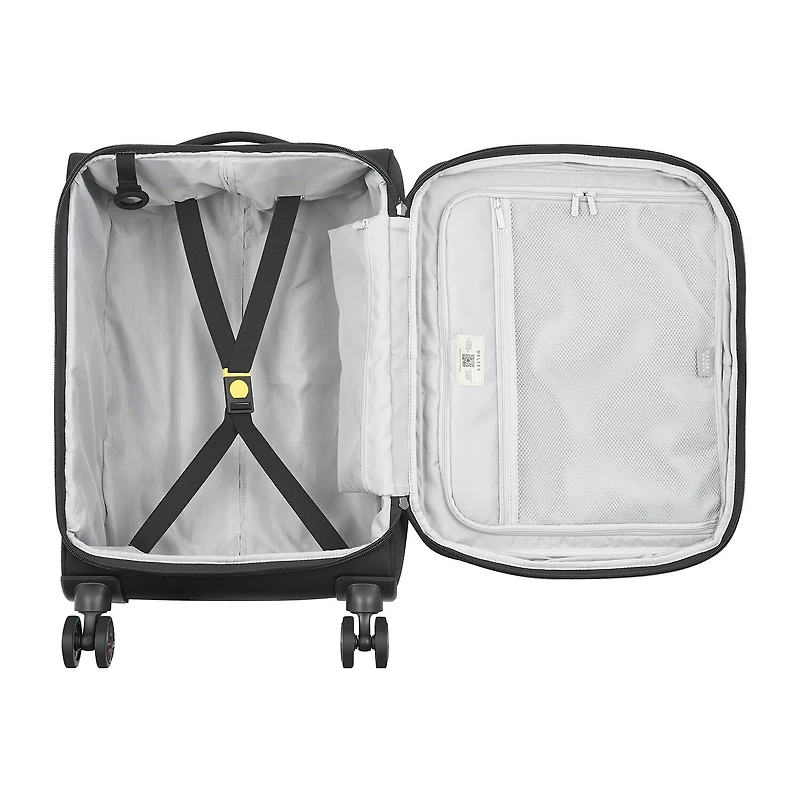 Delsey Paris Cruise 3.0 20 Inch Softside Expandable Carry-On Spinner Luggage