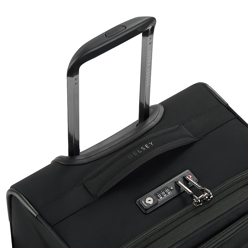 Delsey Paris Cruise 3.0 20 Inch Softside Expandable Carry-On Spinner Luggage