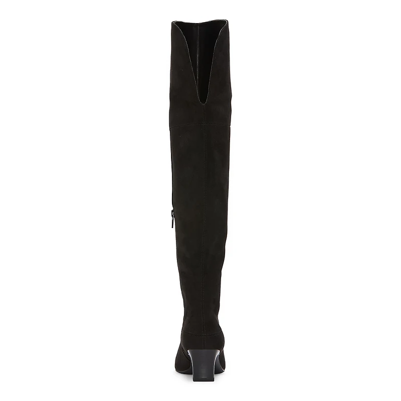 Worthington Womens Palmetto Stacked Heel Over the Knee Boots