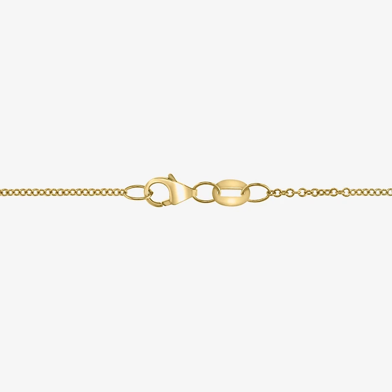 Effy Final Call Limited Quantities! Womens 1/3 CT. T.W. Genuine Red Garnet 14K Gold Pear 16 Inch Pendant Necklace