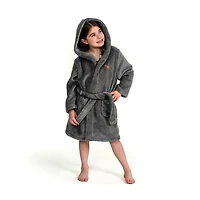 Linum Home Textiles Plush Dino Kids Bathrobe Unisex Long Sleeve Length