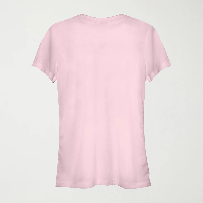 Kirby Womens Juniors Crew Neck Short Sleeve Regular Fit Nintendo Graphic T-Shirt