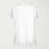 Lizzie Toon Logo Womens Juniors Crew Neck Short Sleeve Regular Fit Graphic T-Shirt