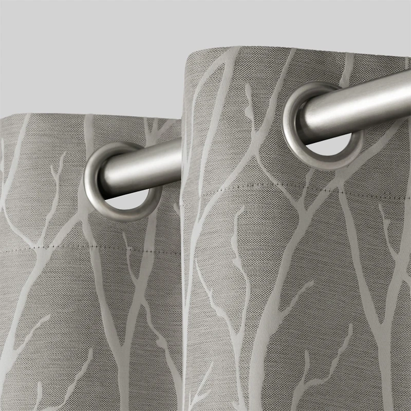 Exclusive Home Curtains Forest Hill Patio Grommet Top Room Darkening Single Outdoor Curtain Panel