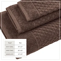 Linery Cotton Textured 6-pc. Quick Dry Bath Towel Set