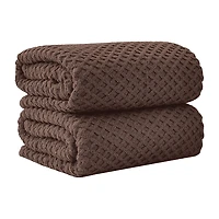 Linery Cotton Waffle Oversized 2-pc. Bath Sheet