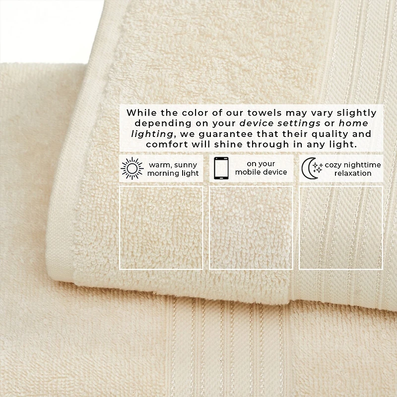 Linery Cotton Everyday 6-pc. Hand Towel