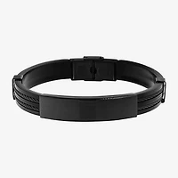 Mens Stainless Steel Solid Id Bracelet