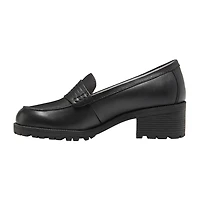 Eastland Newbury Womens Round Closed Toe Loafers