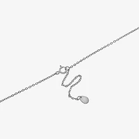 Silver Treasures Elephant Womens Sterling Silver 16 Inch Pendant Necklace
