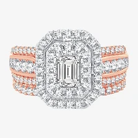 Signature By Modern Bride 2 CT.T.W. Lab-Grown (H-I / SI1-SI2) Diamond Engagement Ring 10K or 14K Gold