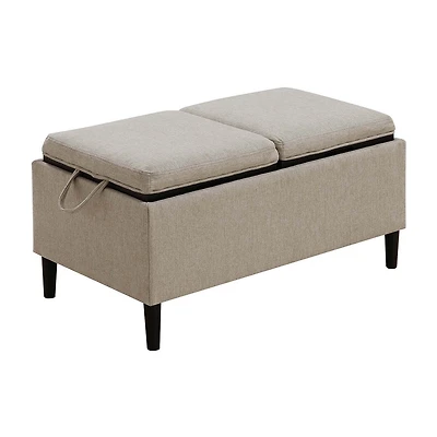 Convenience Concepts Designs4comfort Storage Ottoman