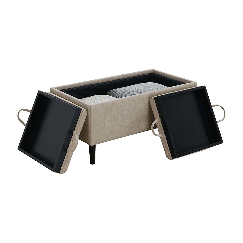 Convenience Concepts Designs4comfort Storage Ottoman