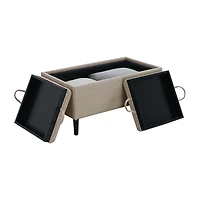 Convenience Concepts Designs4comfort Storage Ottoman