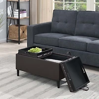 Convenience Concepts Designs4comfort Storage Ottoman