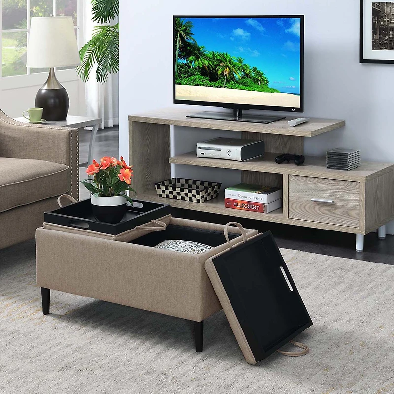 Convenience Concepts Designs4comfort Storage Ottoman
