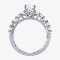 Signature By Modern Bride (H-I / I1) Womens 2 CT. T.W. Lab Grown White Diamond 10K Gold Side Stone Bridal Set