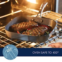 Rachael Ray Cook + Create hard Anodized 11" Square Deep Non-Stick Grill Pan