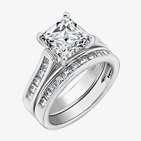 DiamonArt® Cubic Zirconia 3 3/4 CT. T.W. Bridal Ring Set