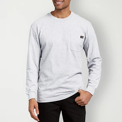 Dickies Heavyweight Mens Crew Neck Long Sleeve T-Shirt