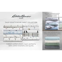 Eddie Bauer Fishing Flies Sheet Set