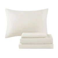 Madison Park Anouk 12-pc. Jacquard Complete Bedding Set with 100% Cotton Sheets