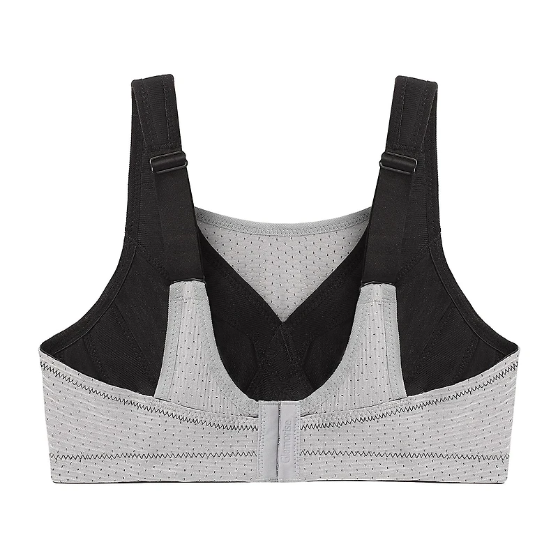 Glamorise Magiclift® Double Layer Custom Control Womens Seamless High Support Full Coverage Sports Unlined Bra 1166