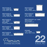 Lock & Lock 22-pc. Food Container