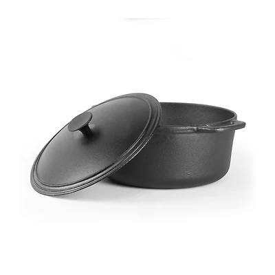 Commercial Chef 6 1/2 Qt Cast Iron Dutch Oven