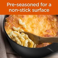 Commercial Chef Seasoned Cast Iron With Lid Dutch Oven