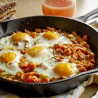 Commercial Chef 10 1/4 Inch Cast Iron Skillet