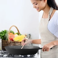 Commercial Chef 15 Inch Cast Iron Skillet