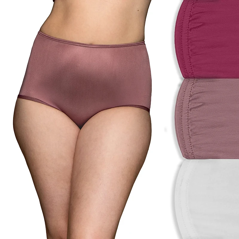 Vanity Fair® Perfectly Yours® Ravissant® Nylon 3 Pack Brief Panty - 15711