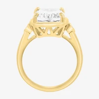 Effy Final Call Limited Quantities! Womens Genuine White Topaz 14K Gold Over Silver Cocktail Ring