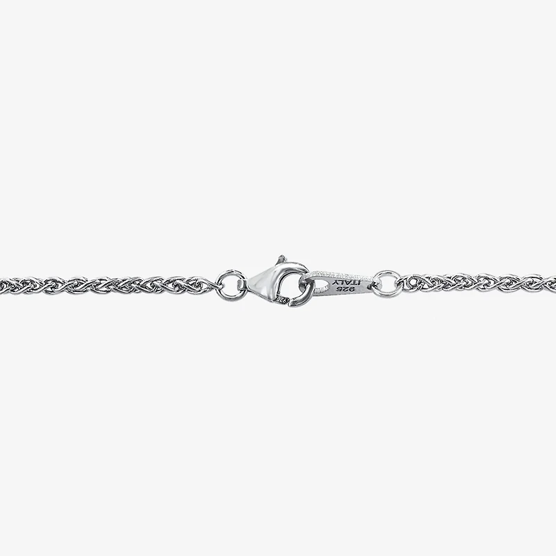 Effy Final Call Limited Quantities! Womens Genuine Multi Color Sterling Silver Cross 18 Inch Pendant Necklace