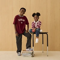 Thereabouts Little & Big Kid Boys Adjustable Waist Loose Fit Carpenter Jean