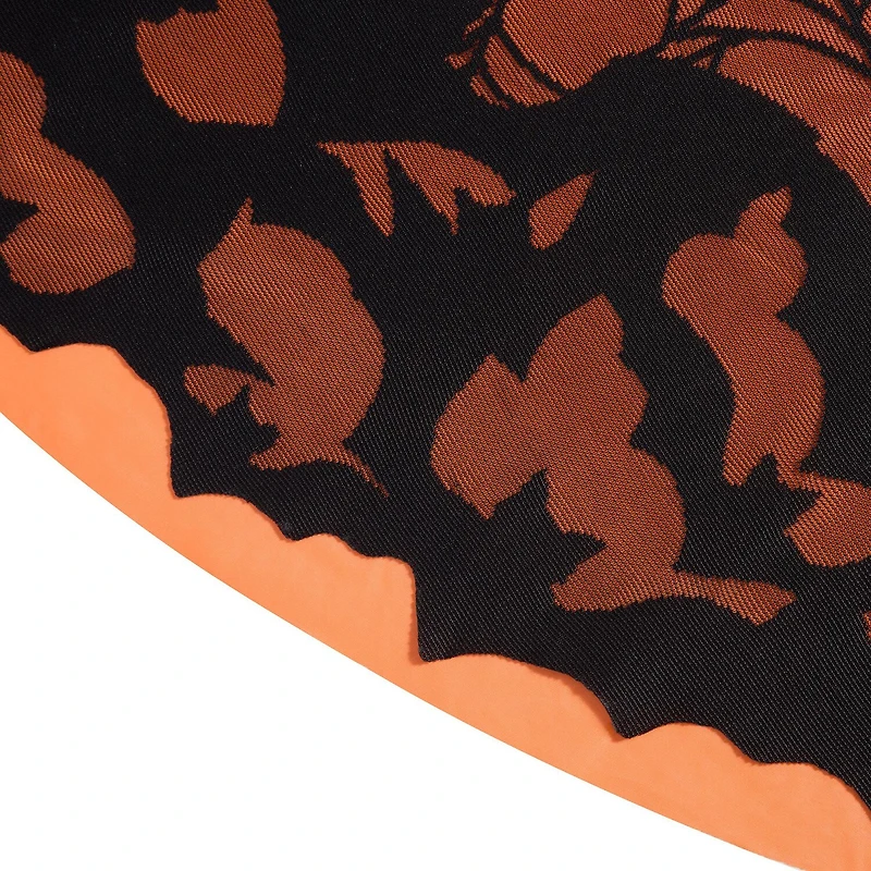 Threadmade Bats & Web Lace Tablecloth