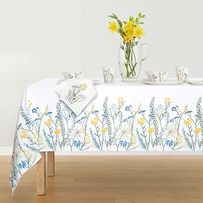 Lenox Wildflowers Border Tablecloth