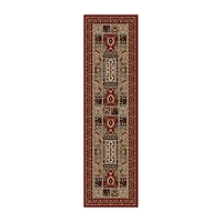 Radici Como Panel Kerman Traditional Oriental Indoor Rectangular Runner