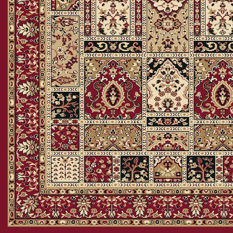 Radici Como Panel Kerman Traditional Oriental Indoor Rectangular Runner