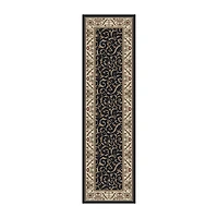 Radici Como Scroll Traditional Oriental Indoor Rectangular Runner