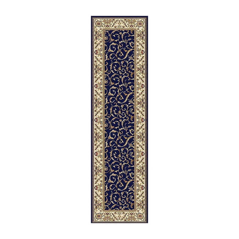 Radici Como Scroll Traditional Oriental Indoor Rectangular Runner