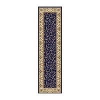 Radici Como Scroll Traditional Oriental Indoor Rectangular Runner