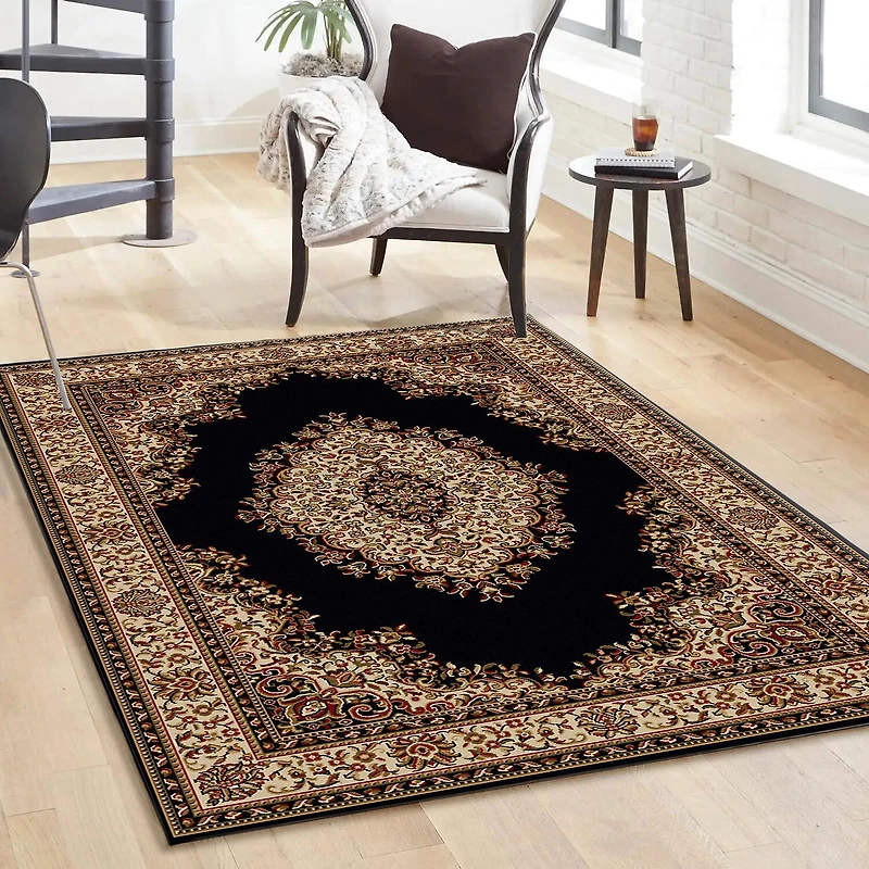 Radici Como Medallion Traditional Oriental 39"X60" Indoor Rectangular Accent Rug